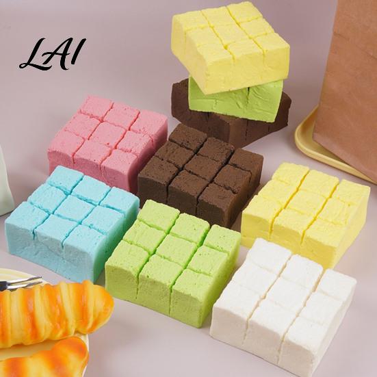 Sensory Stress Relief Gadget Food Squeeze Toy Slow Rebound Anxiety Desk Toy Simulated Pinch Fidget for Home Office Relaxation