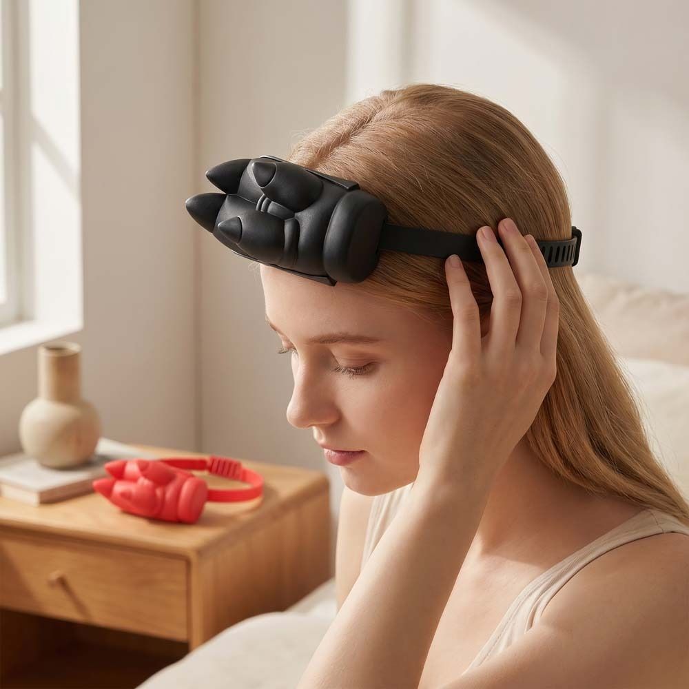 3D Printing 3D Printing Pig Trotter Cap Adjustable Hand Sun Visor Headband Outdoor Activities