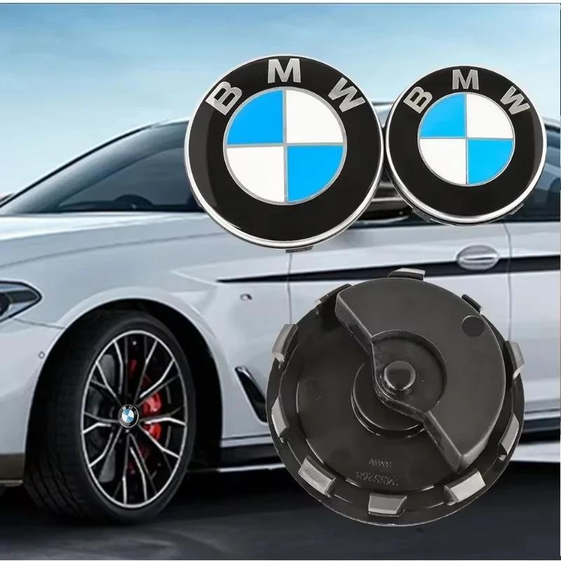 YABBF1 For BMW New 2025 BMW 68mm 56mm Floating Wheel Center Cap for E9QE91 E92 E93 F30 F10 F11 F04 E84 E83 F25 E70 Cooper 3D Car Badge