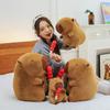 Nosepicking Cartoon Capybara Plush Doll Figure Candy Toy Room Decor Girl Gift