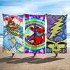 Rock Band G-Grateful Dead Полотенце Пляжное Полотенце Дорожное Легкое Приятное для Кожи для Бассейна Пляжа Кемпинга Круиза Лето