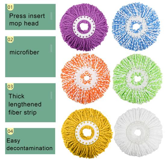 3 шт., сменные насадки для швабры, супер мягкие, с высокой впитывающей способностью, универсальные, легко заменяемые аксессуары для насадки для швабры для чистки пола