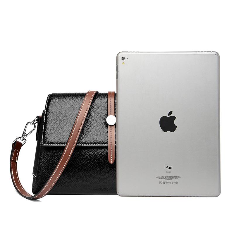 Ощущение кожи, мягкая натуральная кожа, женская сумка через плечо из 100% коровьей кожи, модная женская сумка через плечо 2023, женские качественные кошельки