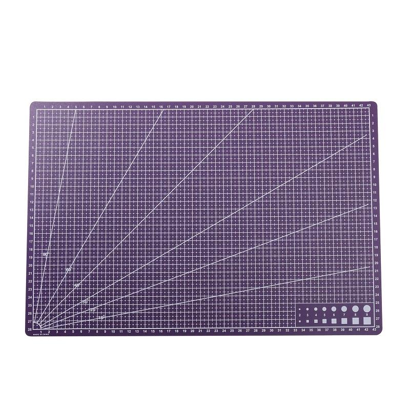 Прочный режущий коврик формата A3 толщиной 0,9 мм - идеально подходит для шитья, бумажного искусства и художественных проектов, подходит для мастеров и энтузиастов