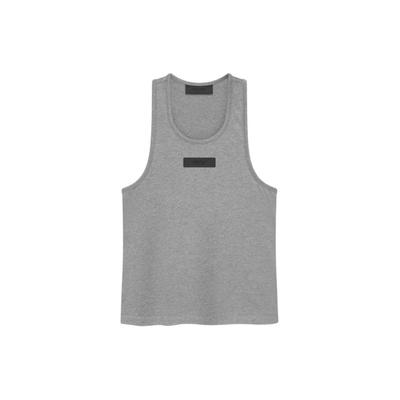 Essentials Tank Top Dark Heather Oatmeal Женские топы Серый 125SP245493FW