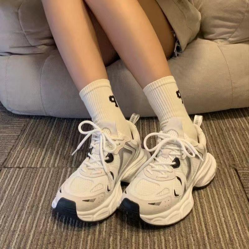 Women Sneakers 2025 Spring Autumn Comfortable Breathable Running Shoes Casual Versatile Walking Jogging Gym Trainers Tennis Shoe