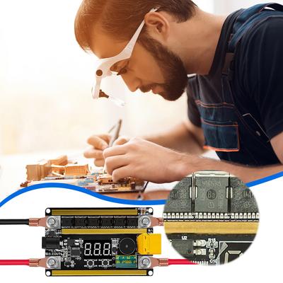 GX591 Набор для точечной сварки DIY Цифровой дисплей 12В Плата управления точечной сваркой 99 передач Регулируемый Инструмент для точечной сварки аккумуляторов 18650