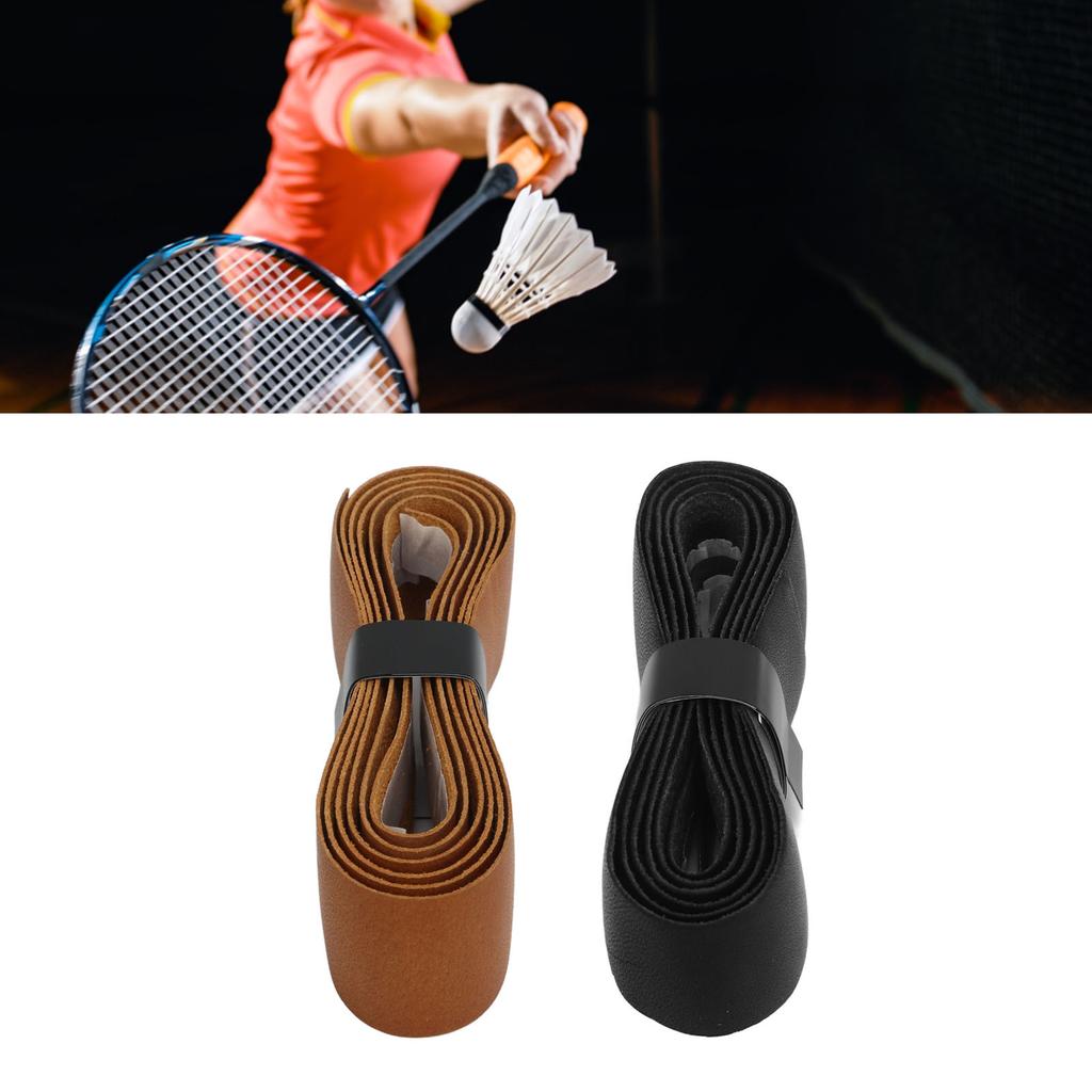 Теннисная обмотка для ручки ракетки Теннисная обмотка для ручки ракетки Кожаная обмотка для ручки бадминтонной ракетки Замена для уличной площадки спортзала