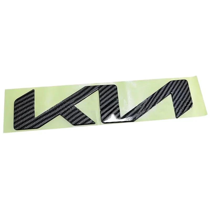 cpqfkn1 23CM ABS Car Sticker Front Rear Emblem Badge for KIA K5 K3 K2 RIO Soul Sorento Forte Borrego Ceed Sportage Cerato Accessories
