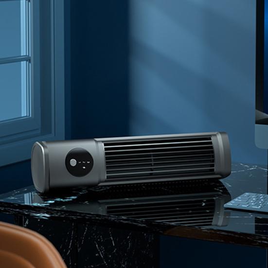 Охлаждающий вентилятор для кондиционера, 3 скорости, регулируемый безлопастный охлаждающий вентилятор, энергосберегающий тихий настольный вентилятор для спальни, офиса