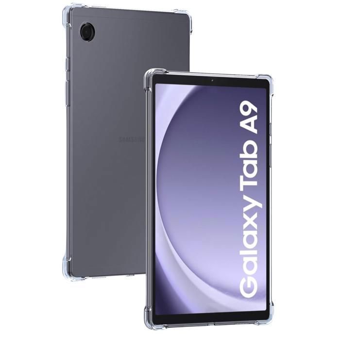 Чехол для Samsung Galaxy Tab A9 2023 - Противоударная защита из мягкого ТПУ, прозрачный, Phonillico