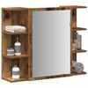 VidaXL Bathroom Mirror Cabinet Old Wood Engineered Wood, Mirror Cabinet, Wall Cabinet with Mirror, Cabinet 856036