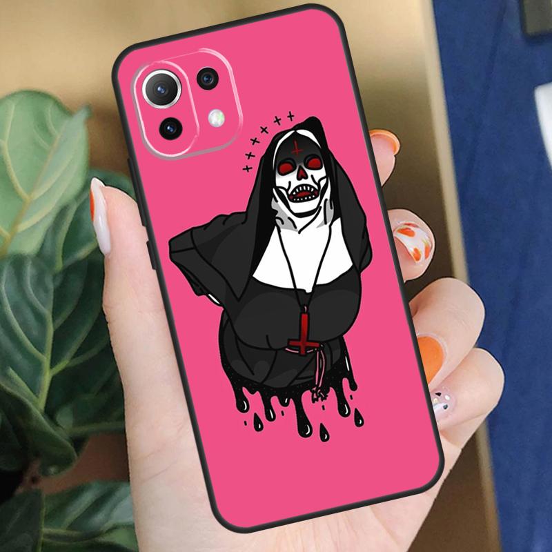 Sister Style Nun Sexy Girl Case For Xiaomi 15 14 Ultra 13T 14T 15T Pro 17 Pro Max POCO X7 Pro X5 X6 F5 F6 F7 F8 Coque