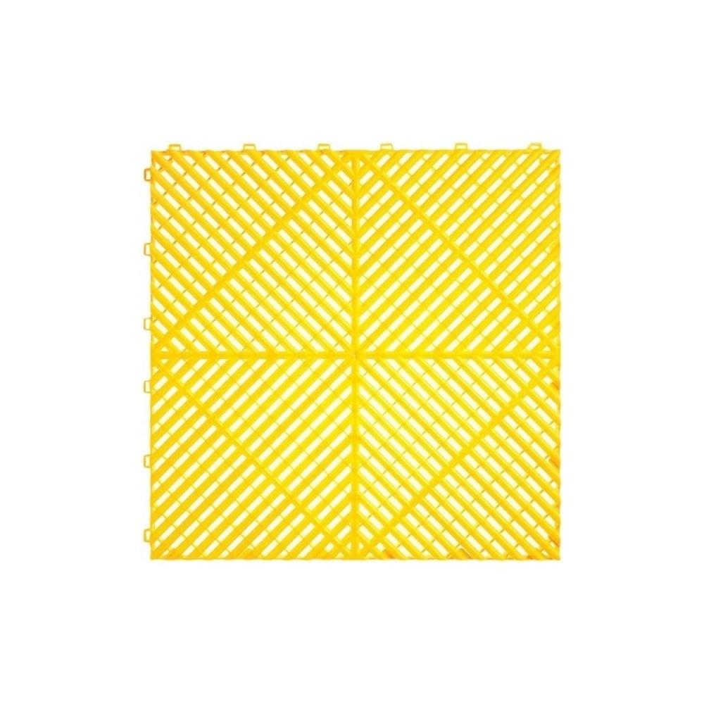 Плитка для пола и гаража 400x400x18 мм, Пластиковый дренажный коврик, Портативные плиты для гаража, Для парковки автомобиля, Мастерской