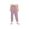 Nike Therma-Fit One Solid Color Drawstring Loose Casual Knit Sports Pants Women Pants Dust-Purple FB5579-536