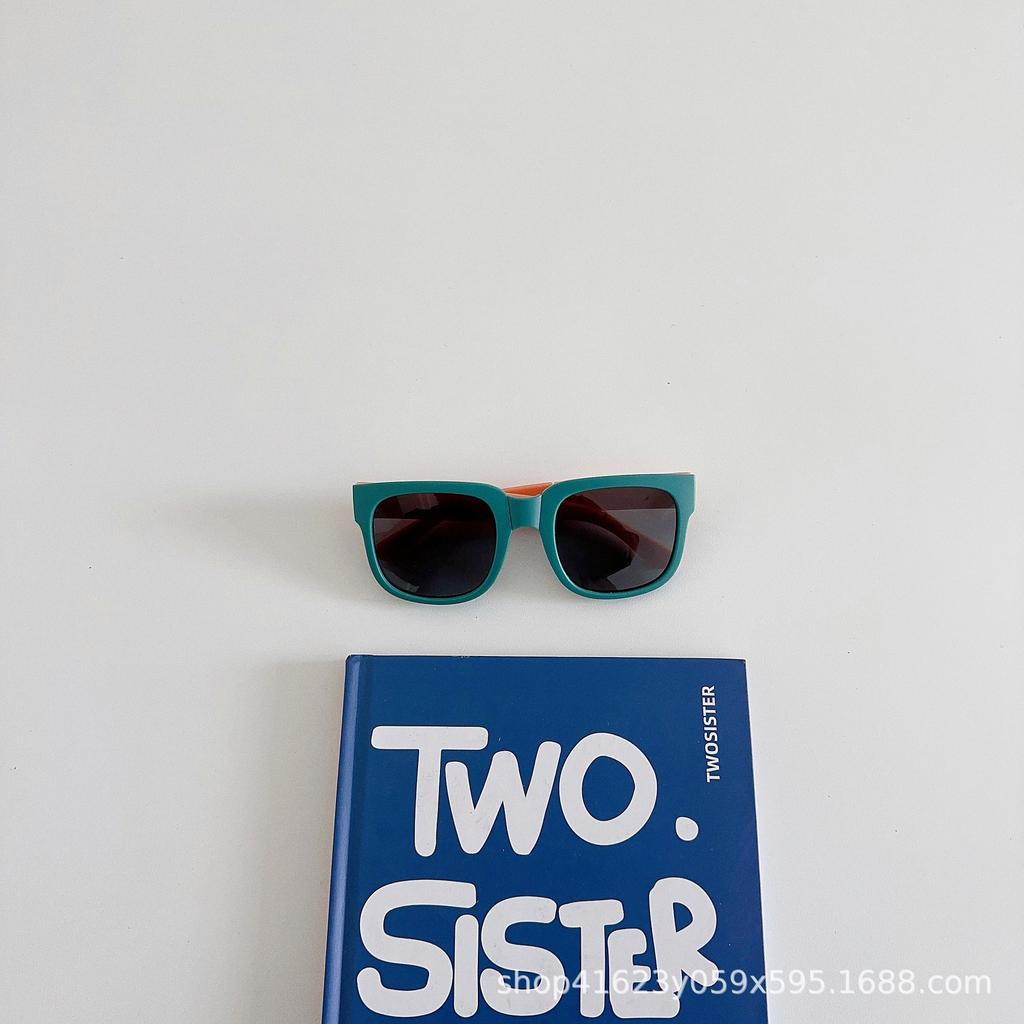 Детские Солнцезащитные Очки Складные Очки Милые Фото Малыш Защита от УФ Летний Козырек Очки для Мальчиков и Девочек