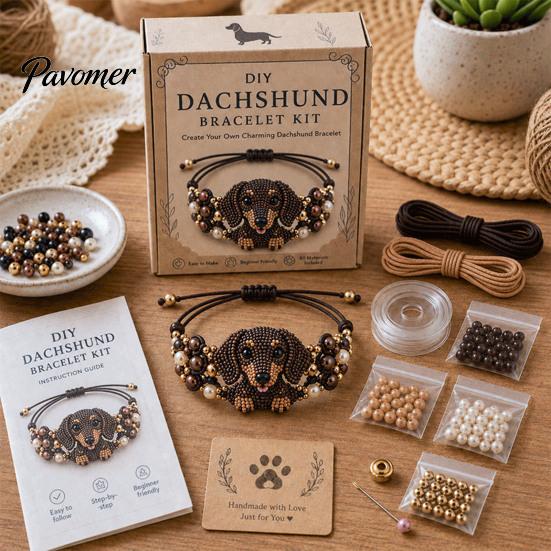 Набор для изготовления браслетов из бусин «Животные» DIY, Набор для создания браслетов из бусин, Набор для рукоделия с милыми подвесками, Креативный подарок для дружбы для девочек, подростков, начинающих