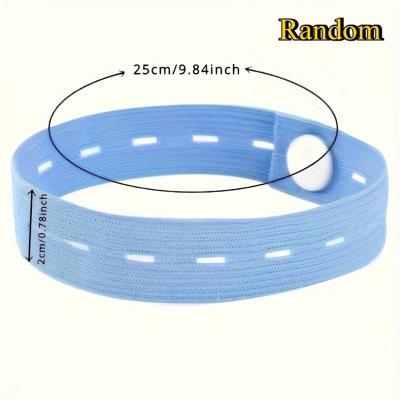 30/50/100pcs Durable polyester Elastic Organizer Straps with Adjustable Buttons - Ideal for Clothing Storage,Luggage Space Saver