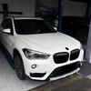Для BMW X1 F48 2015-2019 Высококачественная ABS Однорядная и Двухрядная Решетка радиатора "Ноздри" Решетка переднего бампера автомобиля Глянцевый черный