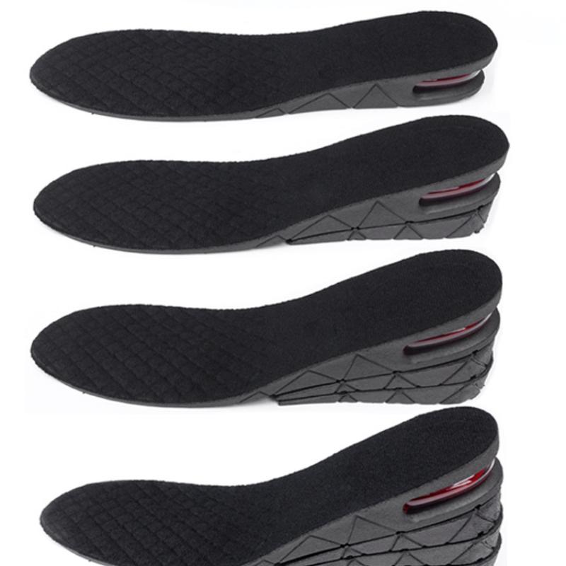 Невидимая стелька для увеличения высоты 3-6 см, регулируемая по высоте стелька для обуви на пятке, вставка выше