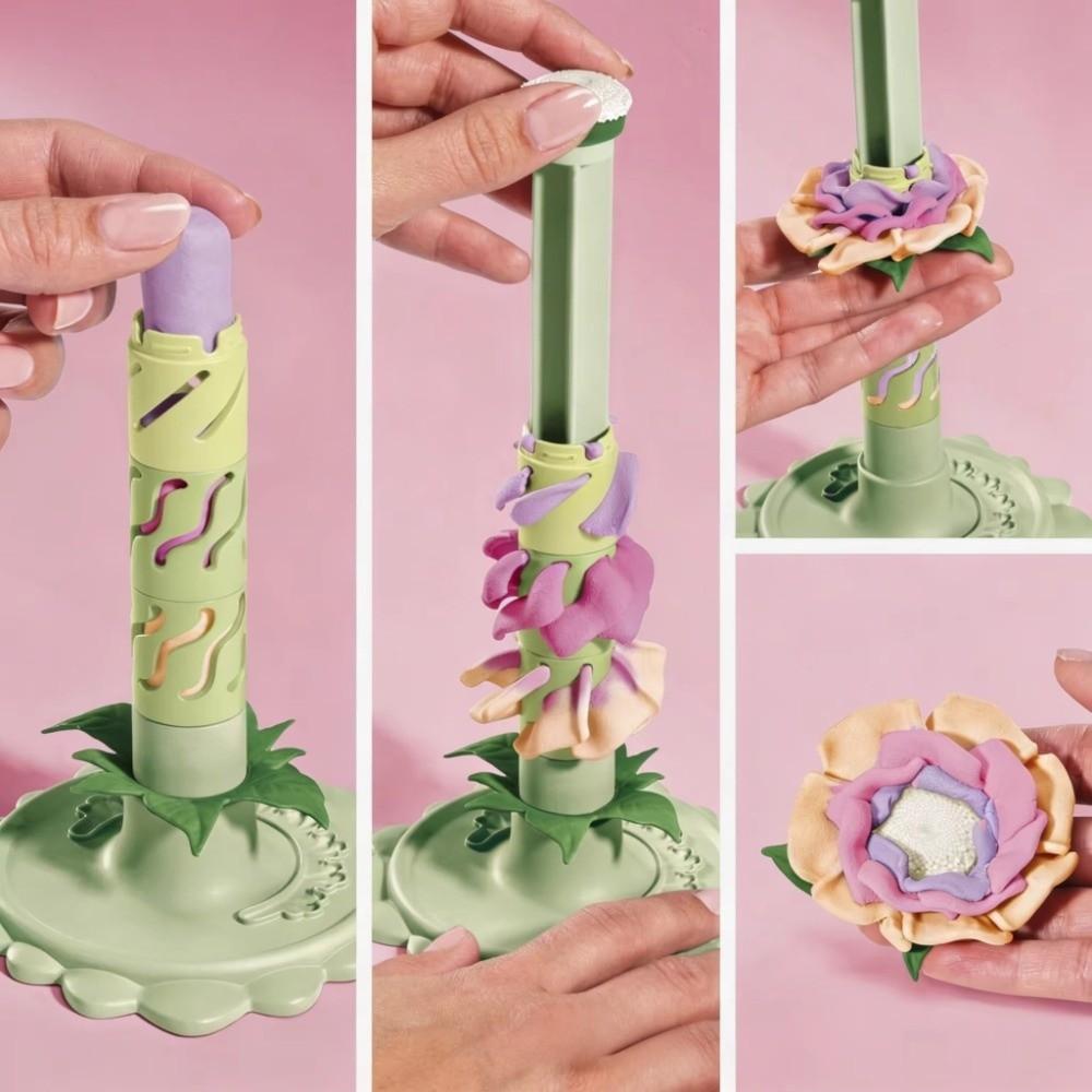 9 Shaping Sleeves Modular Clay Bloom Maker 3D Printed DIY Clay Floral Mold Tool Polymer Clay