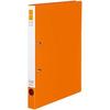 KOKUYO Ring File Slim Style Orange A4 Length Width 27mm 10 Books