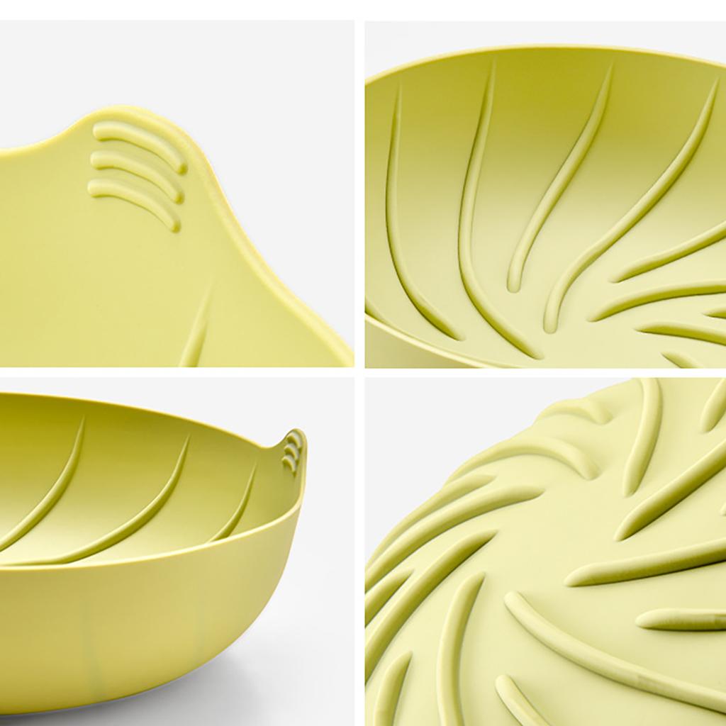 Набор из 2 круглых противней для выпечки во фритюрнице, силиконовая форма для выпечки, креативный противень, кухонные инструменты для выпечки