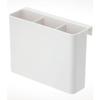 Yamazaki Tosca Dish Drainer Basket, White, Approx. W47 x D33.5 x H20cm, with Cutlery Pocket, 3107