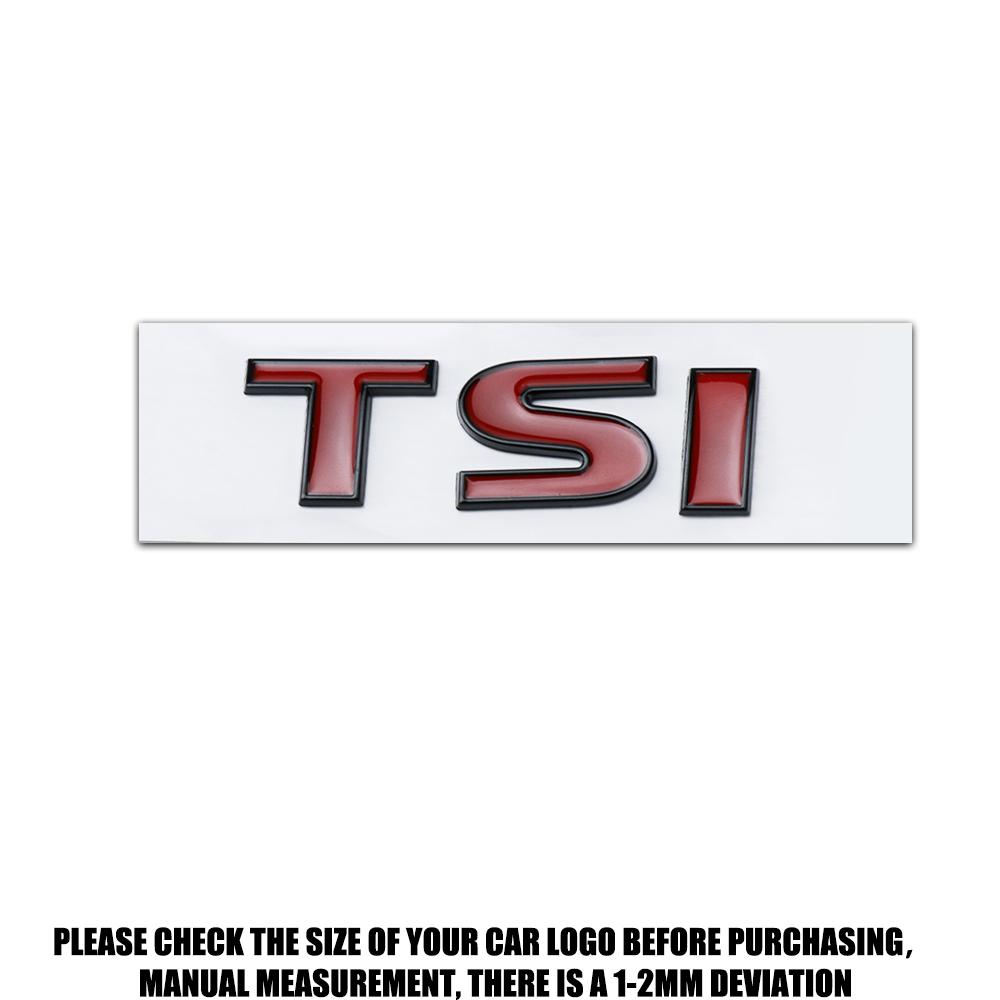 YKPSC1 ABS Car Metal Body Fender Emblem Sticker Decor Accessories For VW GTI Golf8 Polo Passat Mk6 MK7 Tiguan R32 R RLine Magotan Jetta QQ14