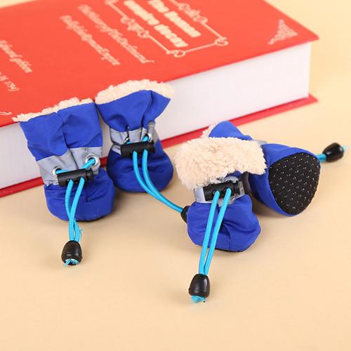 Pet Dog Shoes Winter Warm Dog Shoes Waterproof Anti-slip Boots For Small Dog Puppy Rain Boots Socks Chihuahua Yorkshire Pet Shoe