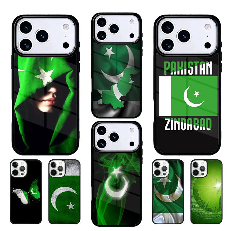 Pakistan Flag soft mobile phone case Compatible with IPhone 17 16 15 14 13 12 11Pro Max 17 Air cover