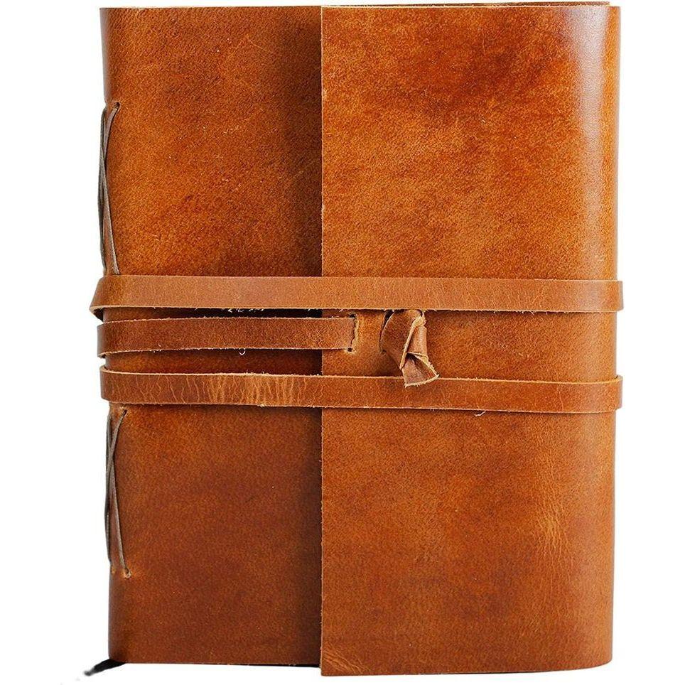 Винтажный кожаный журнал, переработанный блокнот, акварельный альбом для рисования, в кожаном переплете премиум-класса, альбом для рисования, дневник, книги ручной работы