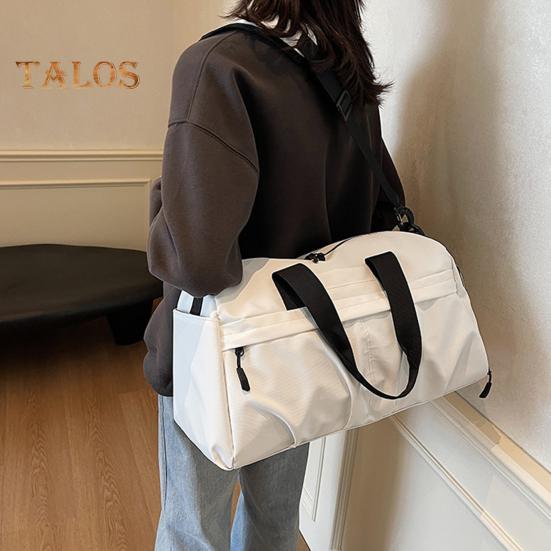 Маленькая спортивная сумка для тренировок с отделением для обуви и мокрой одежды, водонепроницаемая дорожная сумка для женщин и мужчин, для поездок на выходные