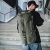 Men's Canvas Backpack Women Multifunctional Bucket Bag Tactical Rucksack Outdoor Sport Mountain Bag