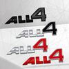 3D Auto Metal ALL4 Badge Car Rear Trunk Emblem Sticker LOGO Decor For R58 R55 R56 R59 F60 F56 R57 F57 F54 F55 PACEMAN Clubman