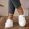 Женские кроссовки весна-лето модные дышащие кроссовки женские круглые носки неглубокие мокасины повседневные удобные туфли на плоской подошве женские