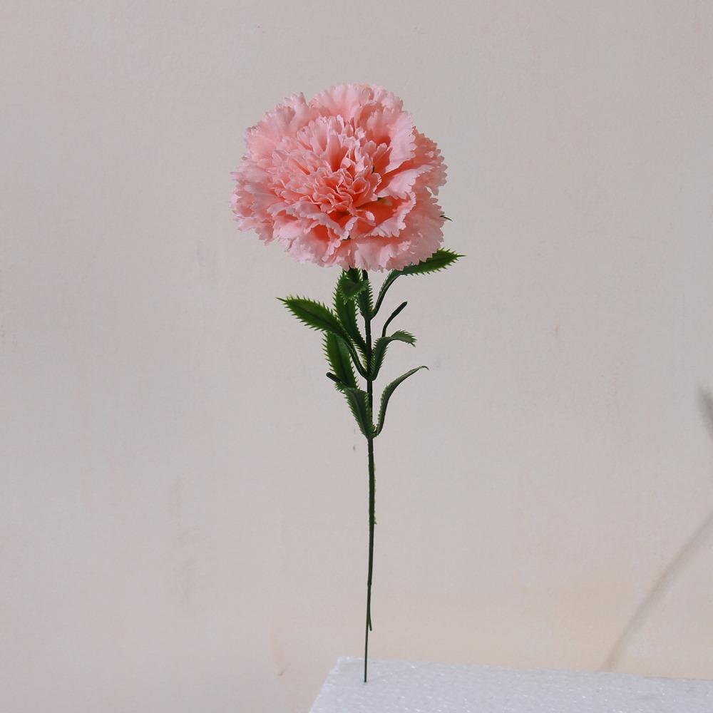 10Pcs Silk Artificial Carnation Pink Red Floral Arrangement Flowers Fake Bouquet Event Decoration