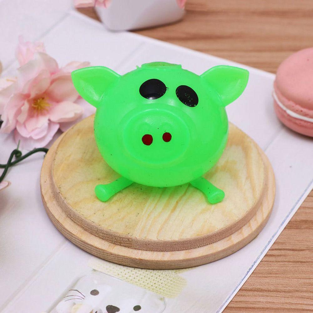 Игрушка для вентиляции Jello Pig Fidget Toy Sticky Pig Jello Pig Vent Toy Pig Water Ball Toys Gift Birthday