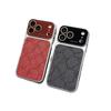 Защитный чехол для iPhone 17 Pro Max под змеиную кожу с большим окном