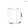 Ящик для хранения Настольная коробка для кукол Одиночная пылезащитная прозрачная стойка для выставки товаров