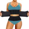Waist Trainer for Women Underbust Corsets Cincher Sauna Workout Girdle Hourglass Body Shaper Tummy Control Shapewear Sport Sweat Belt Trimmer