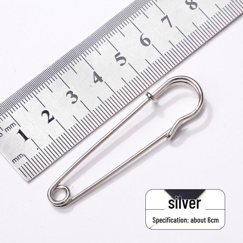 Большая булавка для шали, пряжка для свитера, брошь - Ручная работа, аксессуар для DIY-украшений