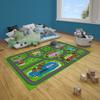 Children's Bedroom Rug 100x160 Cm Polyester Circuit Villa