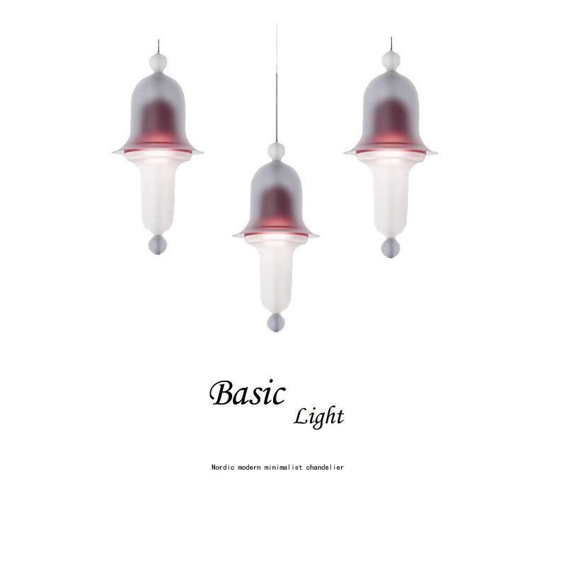 Современные минималистичные скандинавские подвесные светильники для ресторана, прикроватной зоны, бара, выставочного зала - Белый умный дизайнерский свет