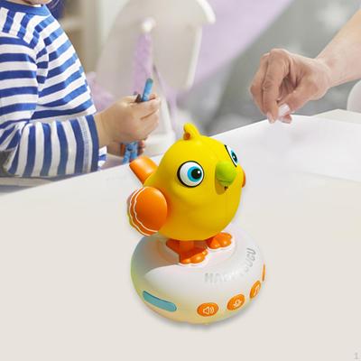 Интерактивная игрушка-птичка для детей с музыкой, электрическая, для подарков