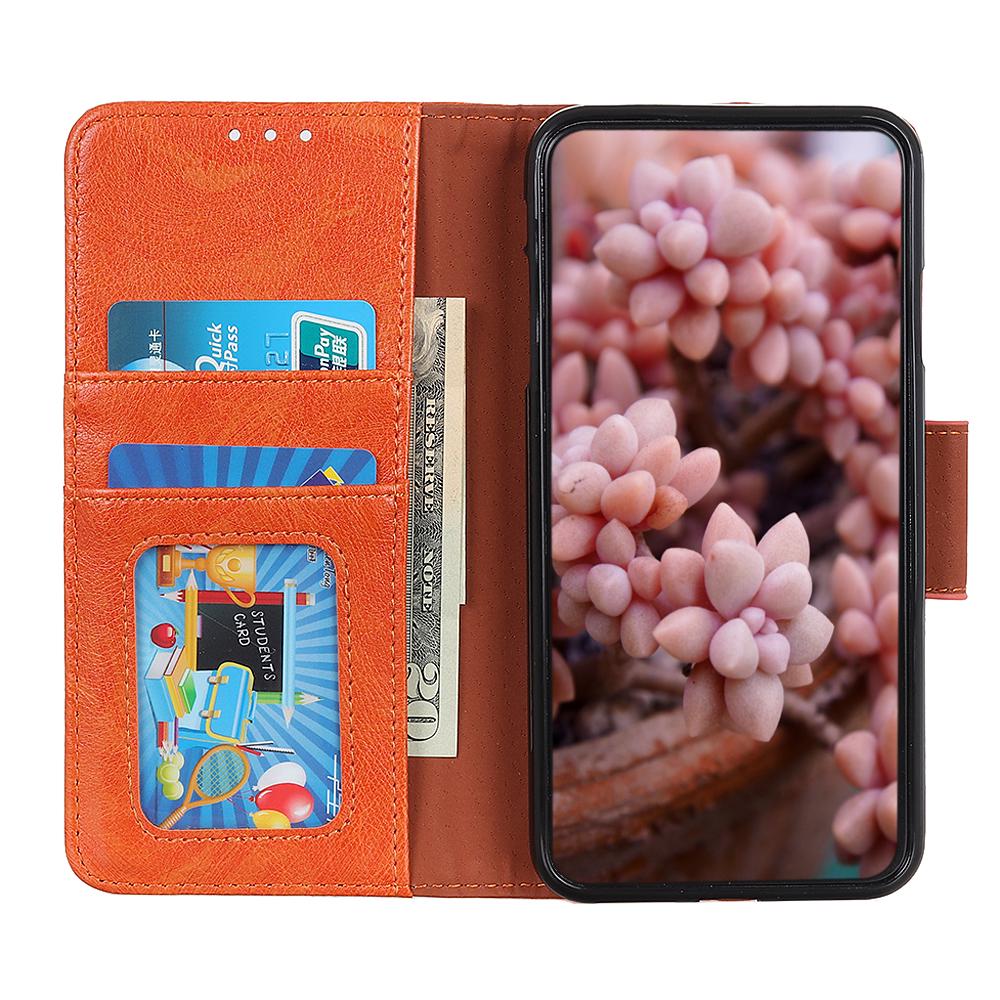 For Samsung Galaxy A37 5G Phone Case Nappa Texture Split Leather Wallet Phone Cover
