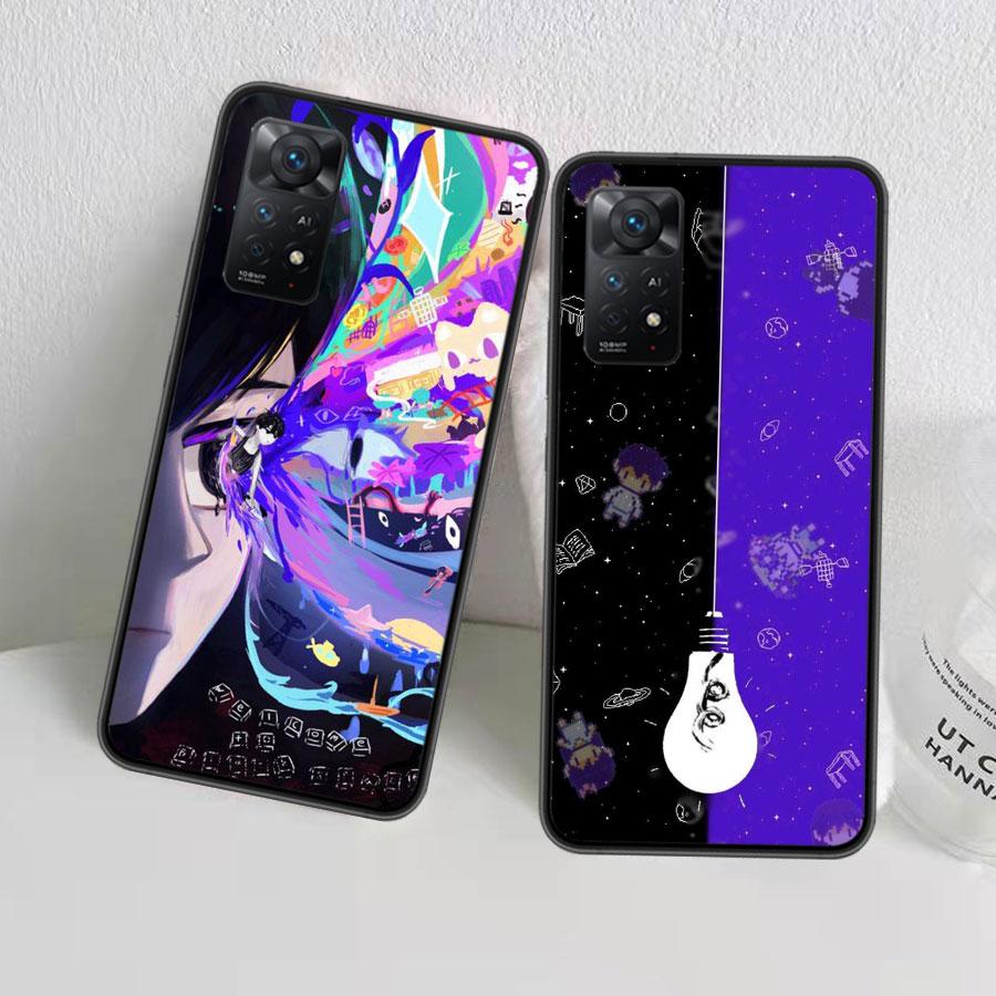Game O-Omori C-Cartoon Phone Case For Xiaomi Redmi Note 12 Plus 12S 11 11T Pro 5G 11E 11S 4G 10 10S 9 9S 9T 8 8T 7 Cover Shell C