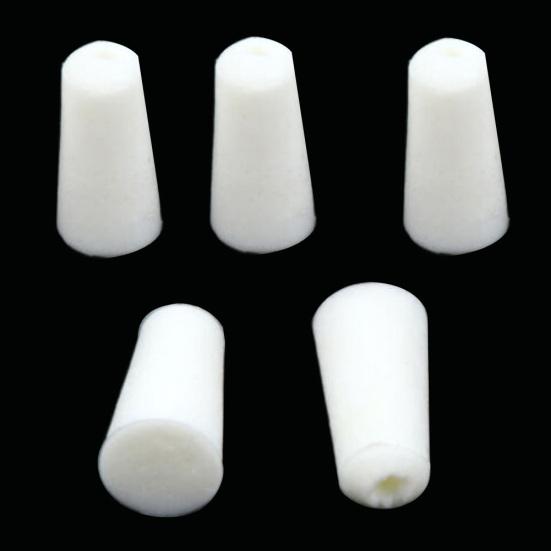 5Pcs Silicone Laboratory Chemistry Rubber Seal Flask Tapered Plugs Stoppers