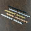 Silver Magnetic Watchband for Xiaomi Smart Band 8/9/10 Bracelet Metal Wristband Mi Band 8 Replacement Strap for Men Women