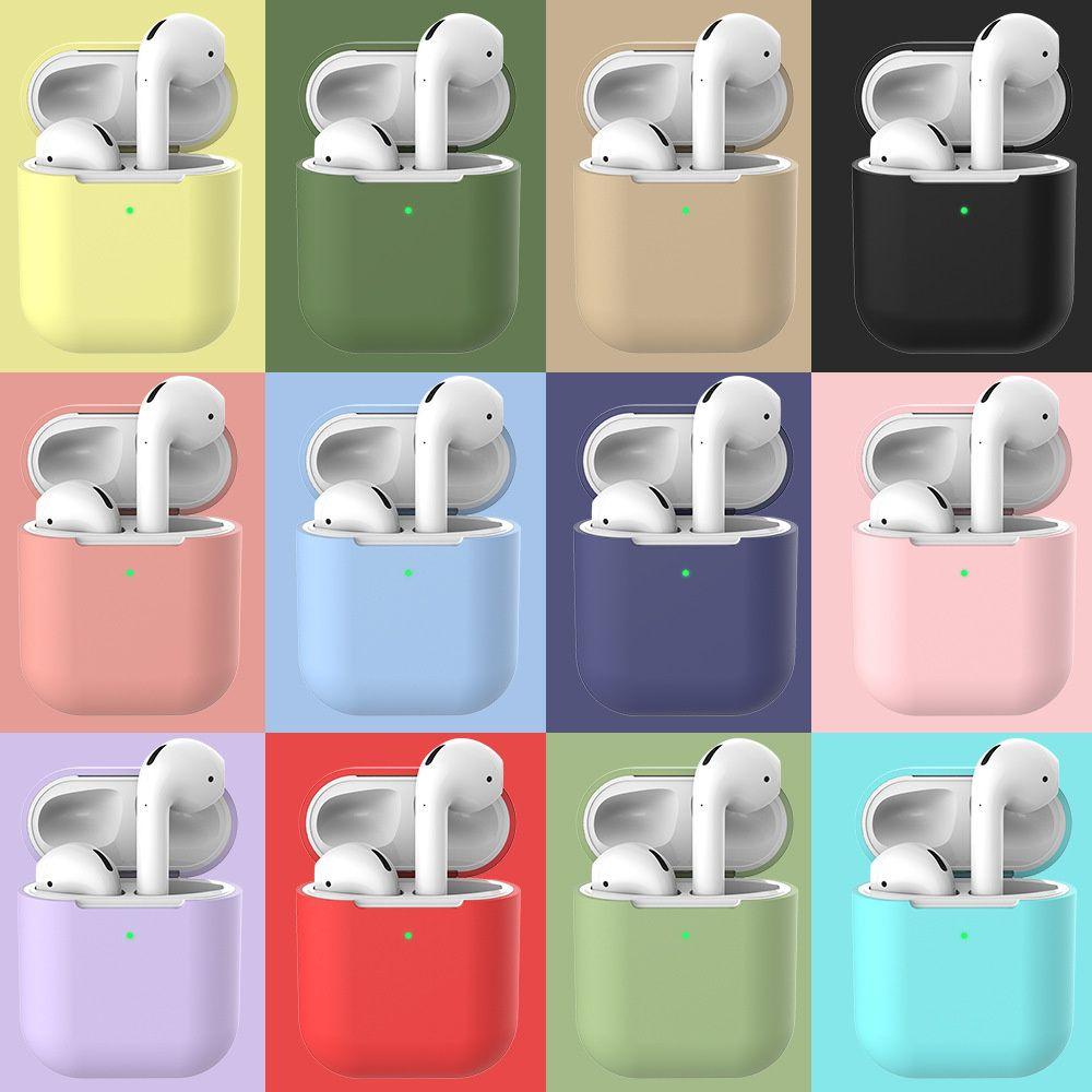 Anti-fall Bluetooth Wireless Earphone Case Silicone Cases Protective Earphone Cover